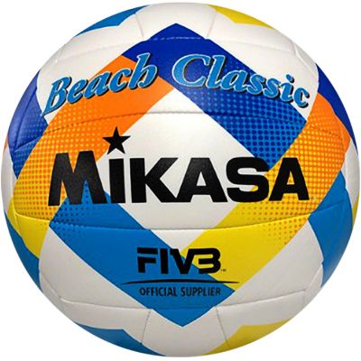 2. Mikasa Beach Classic BV543C-VXA-Y Beach Volleyball
