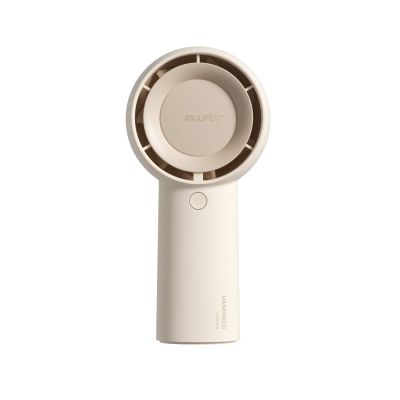 2. Jisulife Handheld Fan Life5 Plus 4000mAh Portable Mini Blower USB Fan - Beige