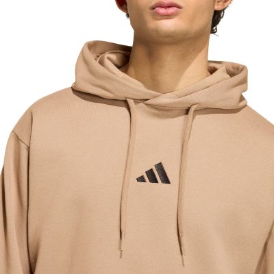 4. Men's adidas Essentials Feelcozy sweatshirt beige KF2364