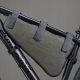 8. Rockbros AS-017 bicycle frame bag 5 l - dark green