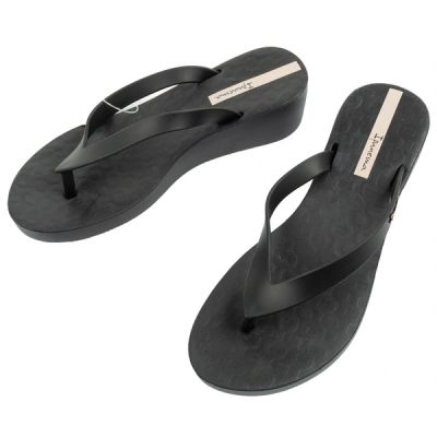 Ipanema Selfie Fem women's flip-flops comfortable black fashionable platform