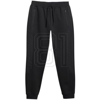2. Men's trousers 4F CAS M1252 deep black 4FWAW25TTROM1252 20S