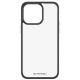 2. PanzerGlass ClearCase Case for iPhone 15 Pro Max with Military Grade Certification - Transparent and Black
