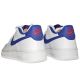 5. Nike Air Force 1 White/Deep royal blue women's shoes - CT3839-101