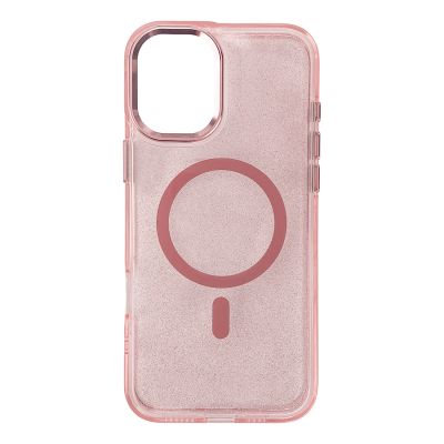 2. Wozinsky Glitter Case for Samsung Galaxy S25 - Pink with Glitter