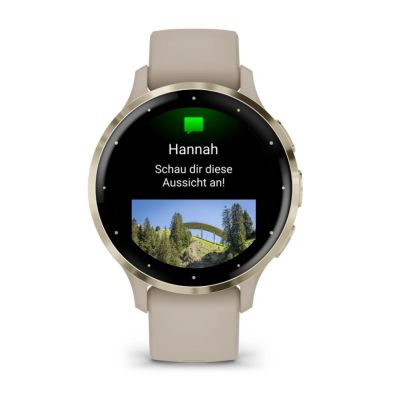 18. Garmin Venu 3S 41 mm Smartwatch, Beige