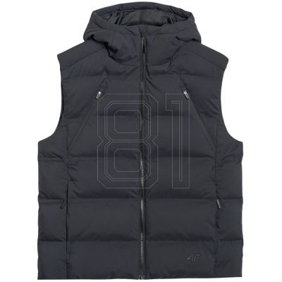 2. Men's vest 4F M226 deep black 4FWAW25TVJAM226 20S
