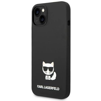 2. Karl Lagerfeld KLHCP14MSLCTBK iPhone 14 Plus 6.7 "hardcase black / black Silicone Choupette Body