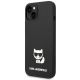 2. Karl Lagerfeld KLHCP14MSLCTBK iPhone 14 Plus 6.7 "hardcase black / black Silicone Choupette Body