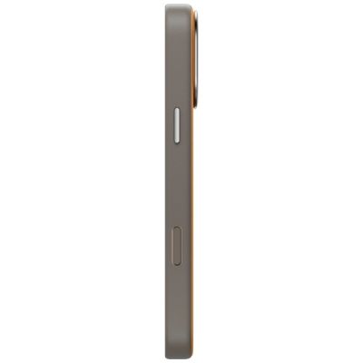 4. Uniq Lyden DS Magclick Charging Case for iPhone 18 Pro / 17 Pro - Light Orange