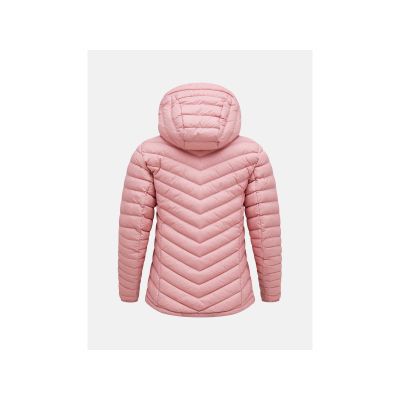 7. Peak Performance W Frost Down Hood Jacket Pink
