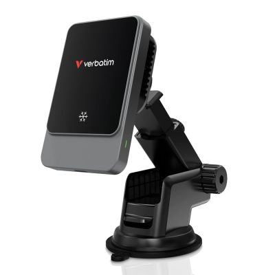 2. Verbatim Charge 'n' Drive Smartphone Black USB Wireless Charging Fast Charging Automatic
