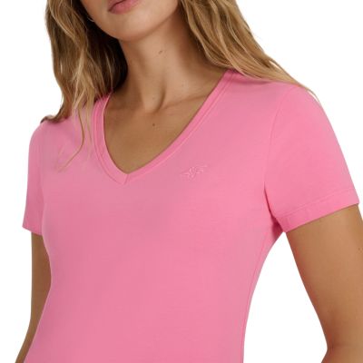 5. Women's T-shirt 4F F2969 pink 4FWAW25TTSHF2969 54S