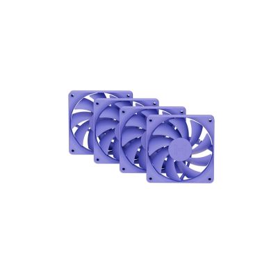 HYTE FAN- -FA12-TM-4 computer cooling system Processor Fan 12 cm Purple 4 pcs.