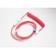 Ducky Premicord USB Cable 1.8m USB A USB C Pink
