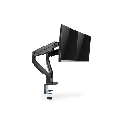 39. Double desk arm (clamp) 2xLCD max. 32" max. 2x9kg tilt and swivel black