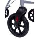 5. The four-wheeled aluminum support makes it easier