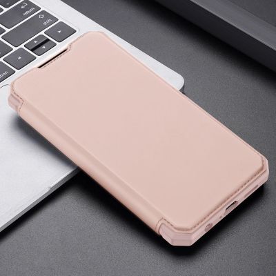 12. DUX DUCIS Skin X Bookcase type case for Samsung Galaxy A72 4G pink