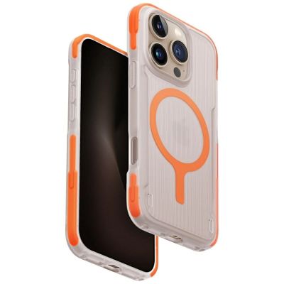 Uniq Combat Active Magclick Charging Case for iPhone 16 Pro - Orange