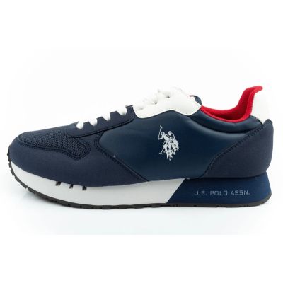 2. US Polo Assn sports shoes sneakers men's fashionable comfortable navy blue