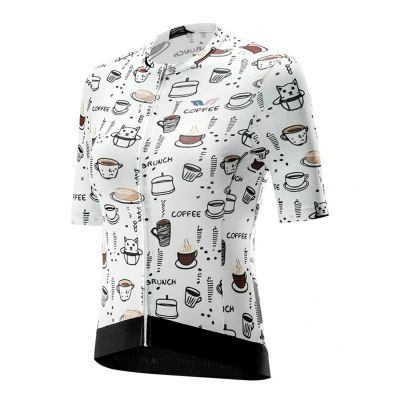 Rockbros 15110005004 Women's Short Sleeve Cycling Jersey M - White