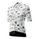 Rockbros 15110005004 Women's Short Sleeve Cycling Jersey M - White