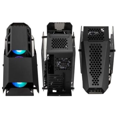 6. Kolink Big Chungus Shredded Midi Tower Computer Case Black