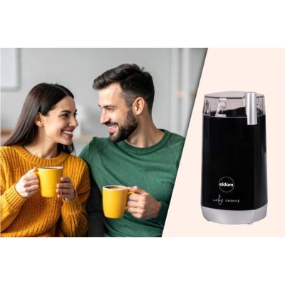 12. ELDOM COFFEE GRINDER MK40 CAFRO 180W BLACK