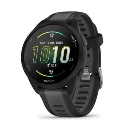 Garmin Forerunner 165 Black / Slate Gray Watch 43 mm 010-02863-20