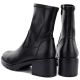 10. Women's black high-heeled ankle boots Potocki SZ12835