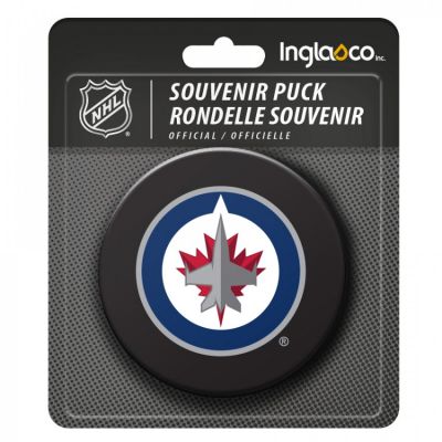 17. Souvenir Inglasco NHL Basic Hockey Puck 510AN000400