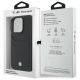 8. BMW Sign Leather Cardslot Case for iPhone 16 Pro Max - Black
