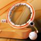 11. HHM21 HULA HOP WHITE/ORANGE WITH MAGNETS, TPE PROTECTION AND WEIGHT + HMS COUNTER