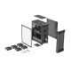 35. GENESIS IRID 505F MIDI TOWER CASE WITH WINDOW USB 3.0 NPC-1997