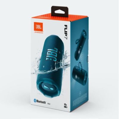 5. JBL FLIP 7 BLU Portable Speaker Blue