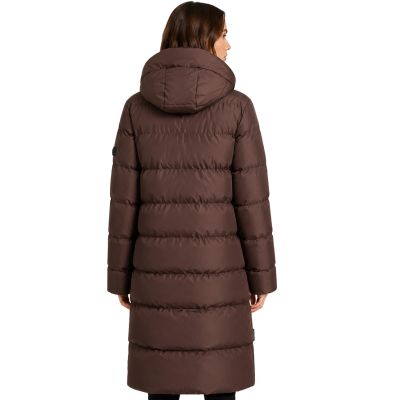 6. Women’s parka Geographical Norway APRIL DBROWN DB LADY 0116-2 (WZ7108F/GN-DARK BROWN)