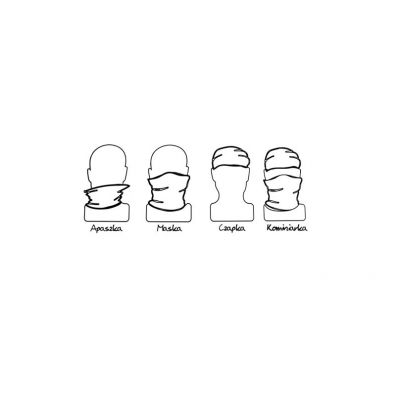 2. Hi-Tec Aras Hi-000167 scarf, neck warmer, hat