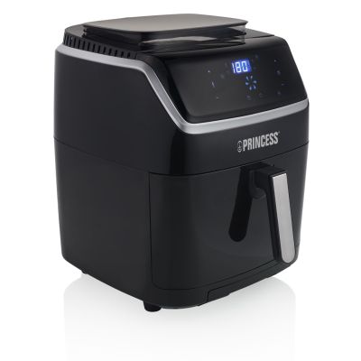 Princess 182080 Single 6.5L Standalone 1700W Hot Air Fryer Black