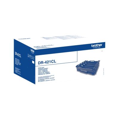 4. Brother CMYK Drum DR421CL=DR-421CL, 5000 pages