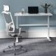 11. Ergo Office manual height adjustment desk, max 40 kg, max height 117 cm, with a tabletop for sitting and standing work, ER-401 W