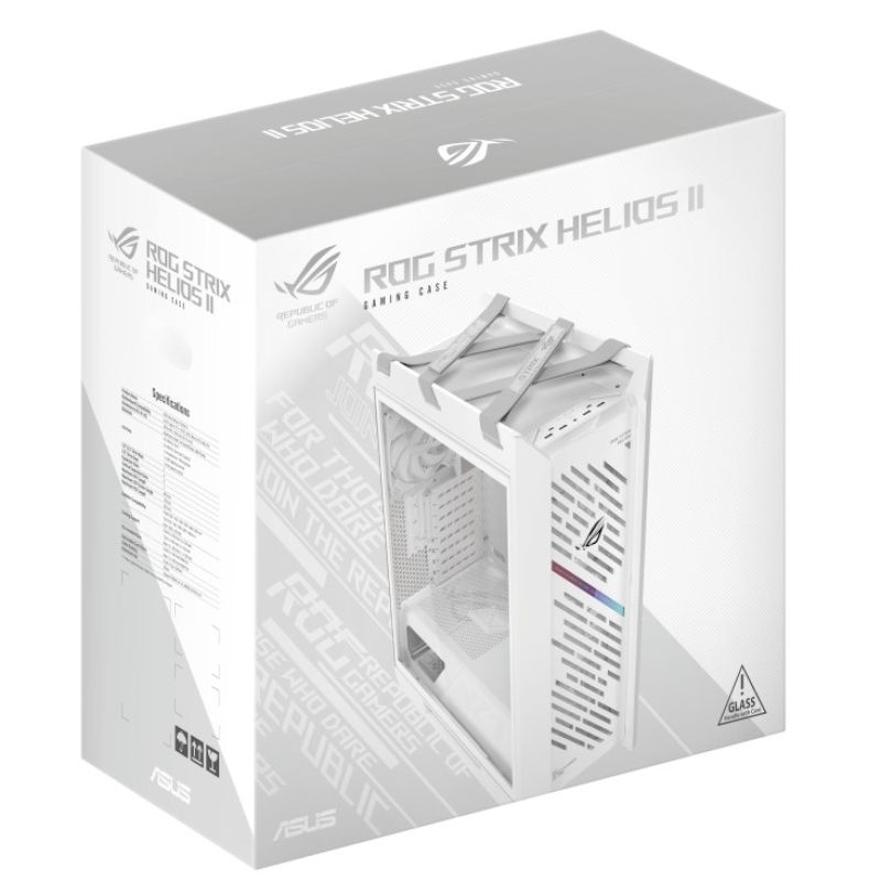 51. ASUS ROG Strix Helios II Midi Tower White