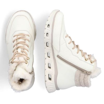 24. Rieker W RKR720 insulated sports boots, white