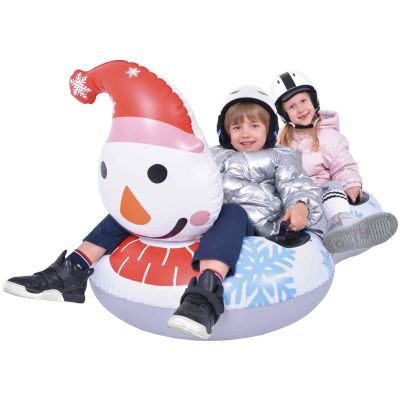 23. SLIDE INFLATABLE SLIDE FOR 2 PEOPLE SNOWMAN 138x74x80CM