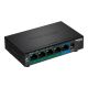 6. TRENDnet Switch 5 Port Gbit PoE+ 32W Metall