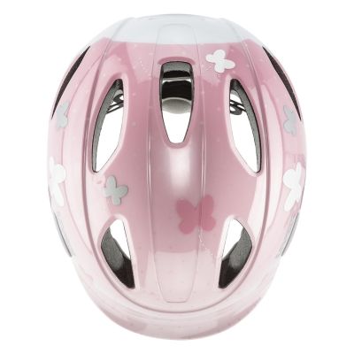 5. Uvex oyo style butterfly pink kids' bike helmet 50-54