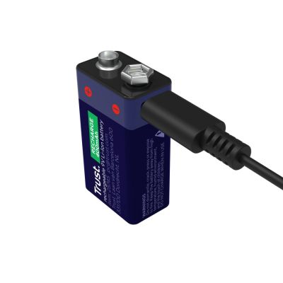 3. TRUST 9V battery charged via USB-C
