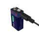 3. TRUST 9V battery charged via USB-C
