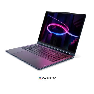 3. Lenovo Yoga 9i 2-in-1 Aura Edition 14IPH11 Ultra 7 355 14" 2.8K OLED 500 nits glossy 32GB LPDDR5X-7467 SSD 512GB Intel Graphics WiFi 7 + BT 5.0MP camera + IR 70Wh Windows 11 Cosmic Blue