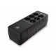 2. Conceptronic UPS power supply 850VA/490W/6xSchuko/RJ45 in/Out Office black