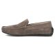 2. Men's leather moccasin shoes in taupe suedeFilippo MP923